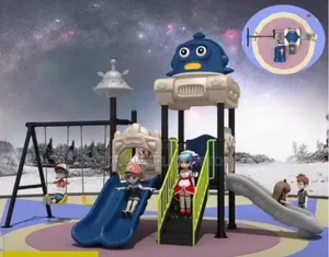 Playgrounds Hub With Double Slide and Swing