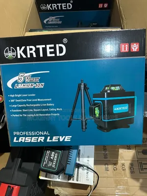 Krted Professional Laser Level – 5v Max Lithium-Ion