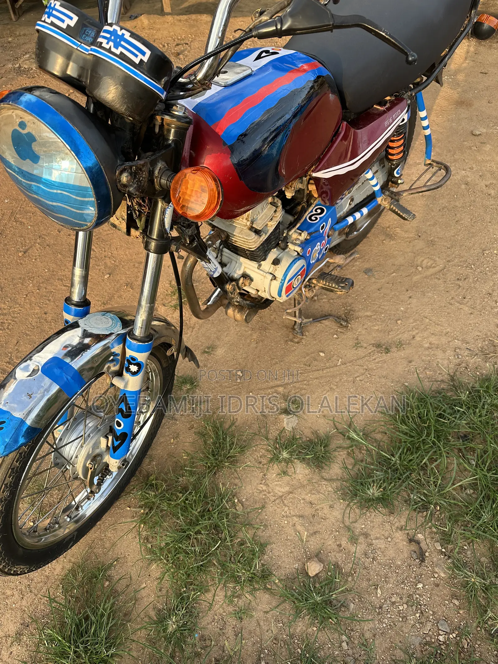 Bajaj Boxer 100 2014 Red