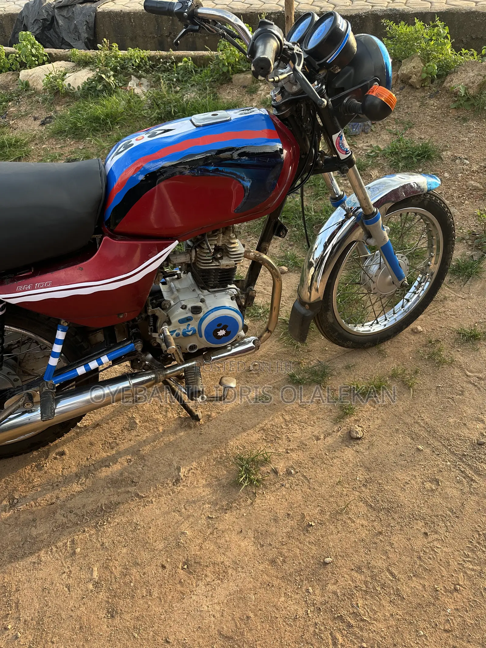 Bajaj Boxer 100 2014 Red