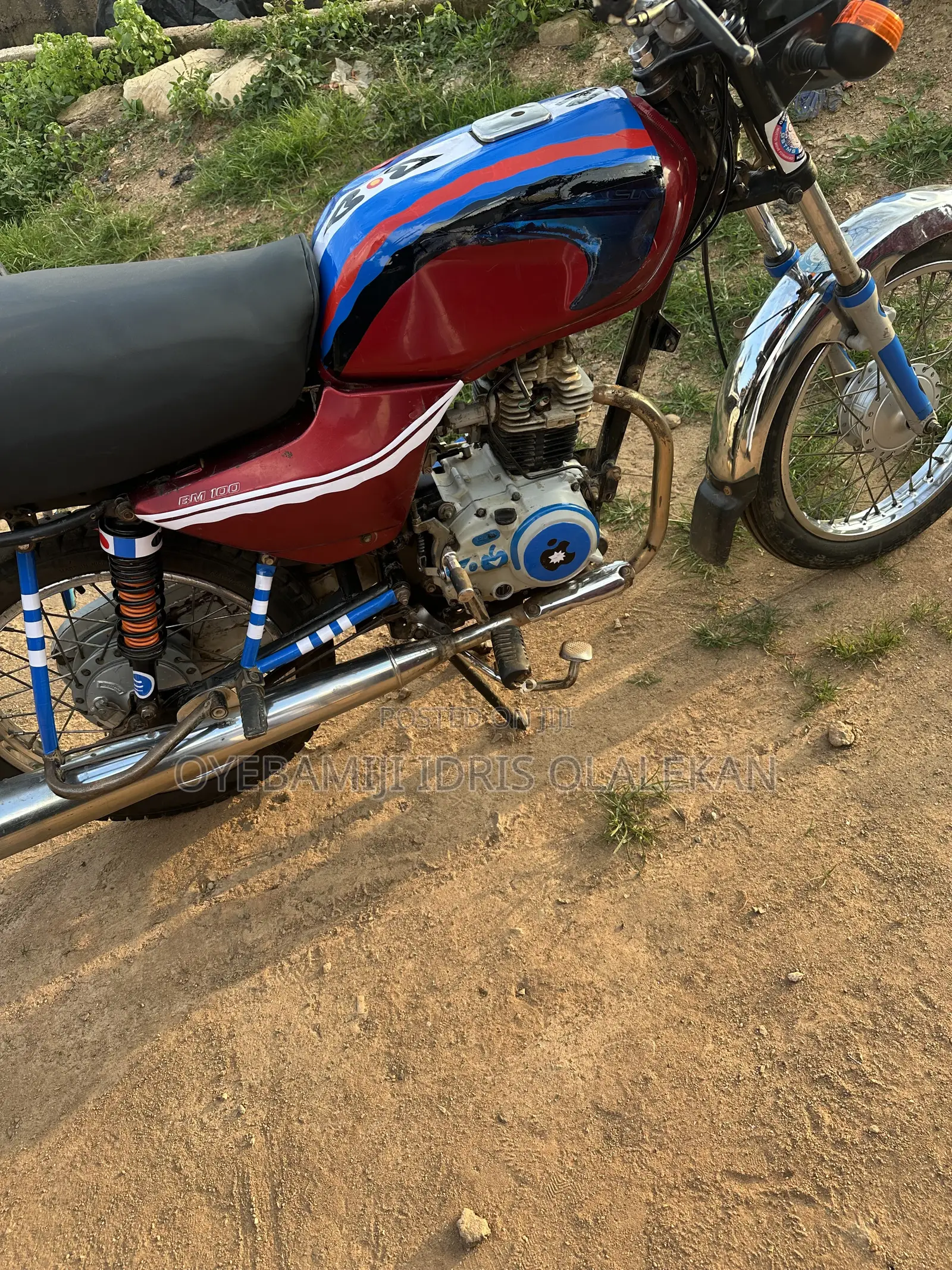 Bajaj Boxer 100 2014 Red
