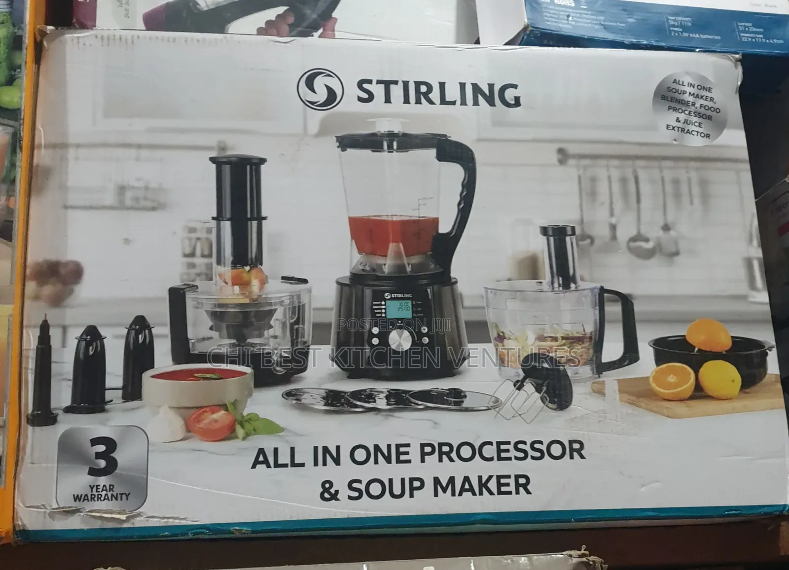 Stirling All-in-One Processor & Soup Maker (Model: WB IA5092)