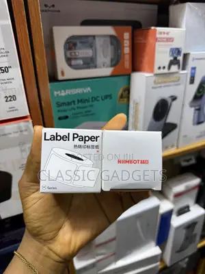 50 X 30 Mm White Label Paper for Niimbot M2 Thermel Printer