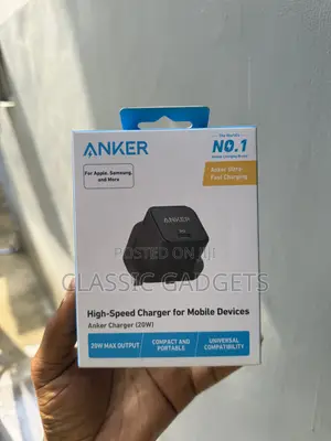 Anker Zolo 20w USB C Fast Charger