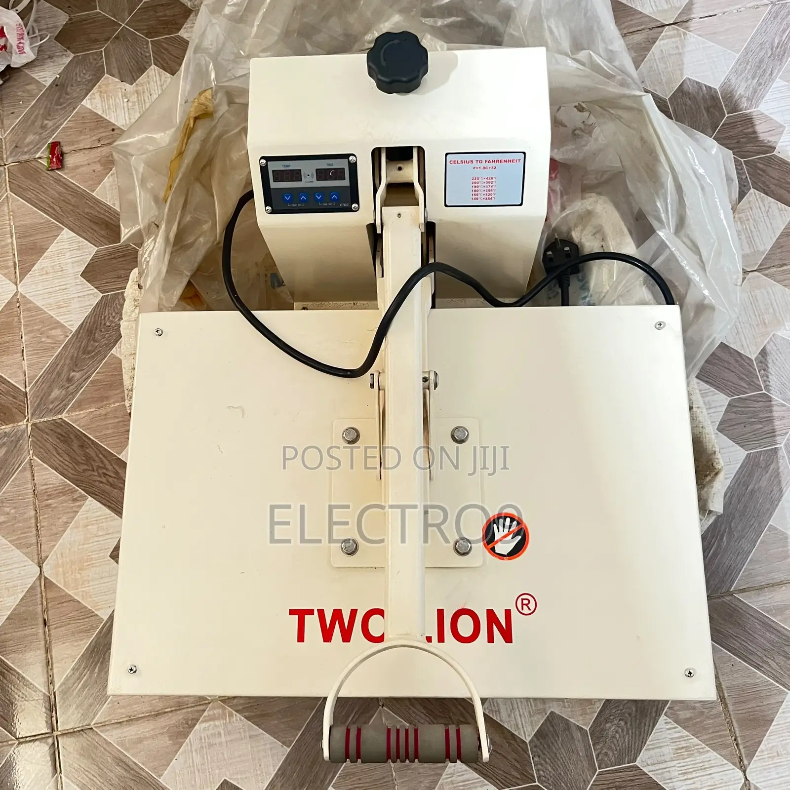 Heat Press Machine (Two Lion)