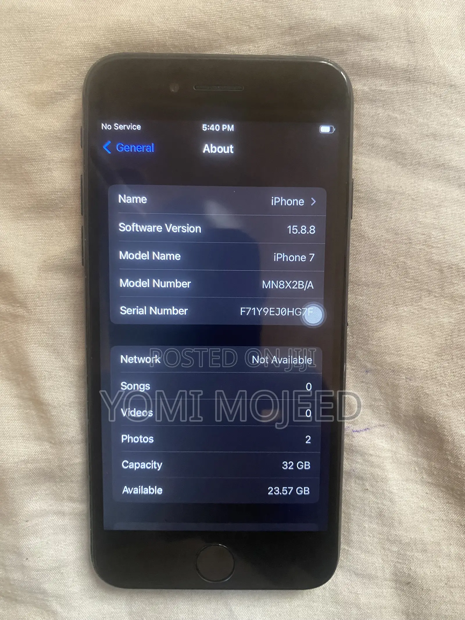 Apple iPhone 7 32 GB Black