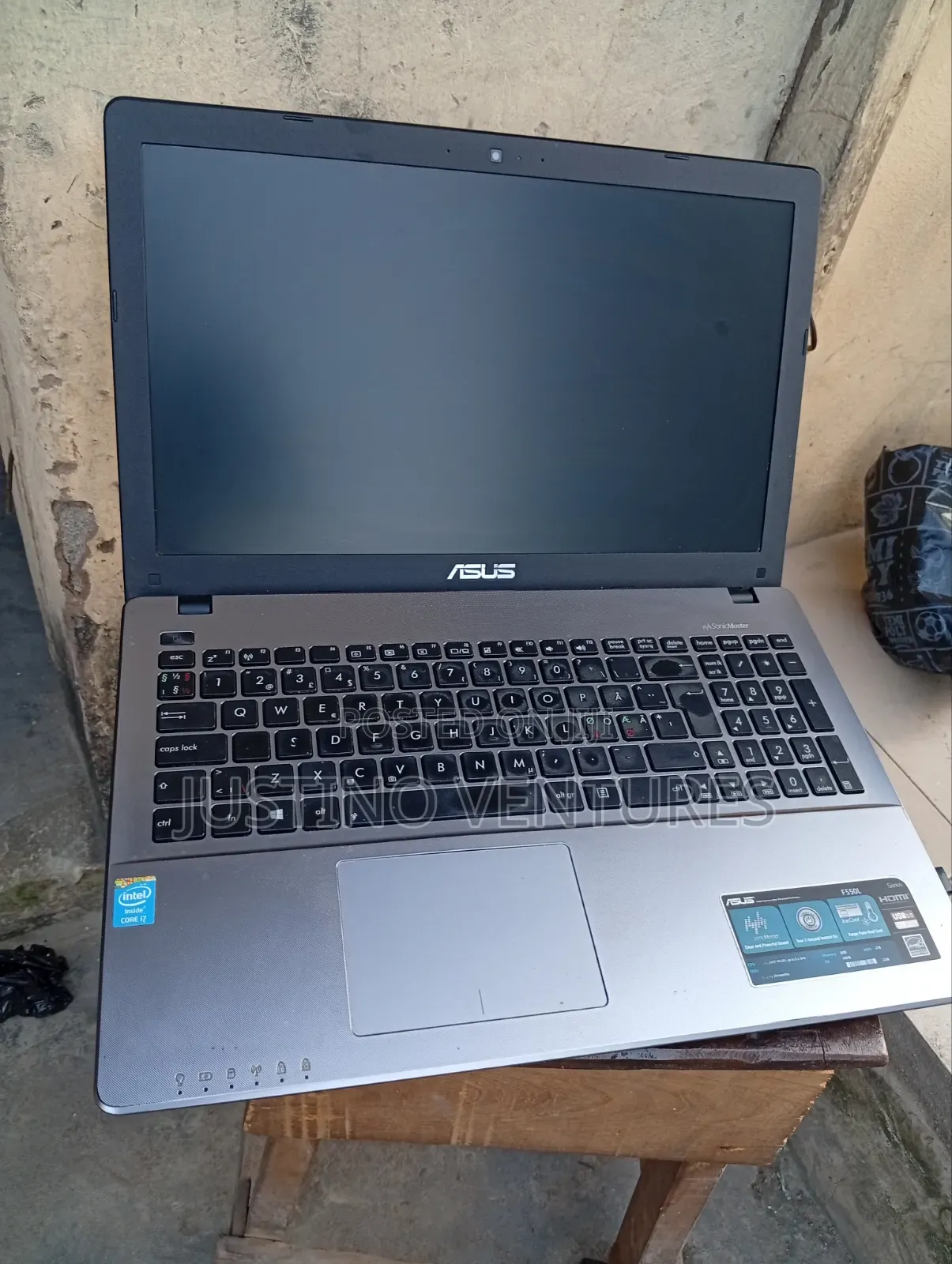 Laptop Asus F550CC 8GB Intel Core i7 HDD 500GB