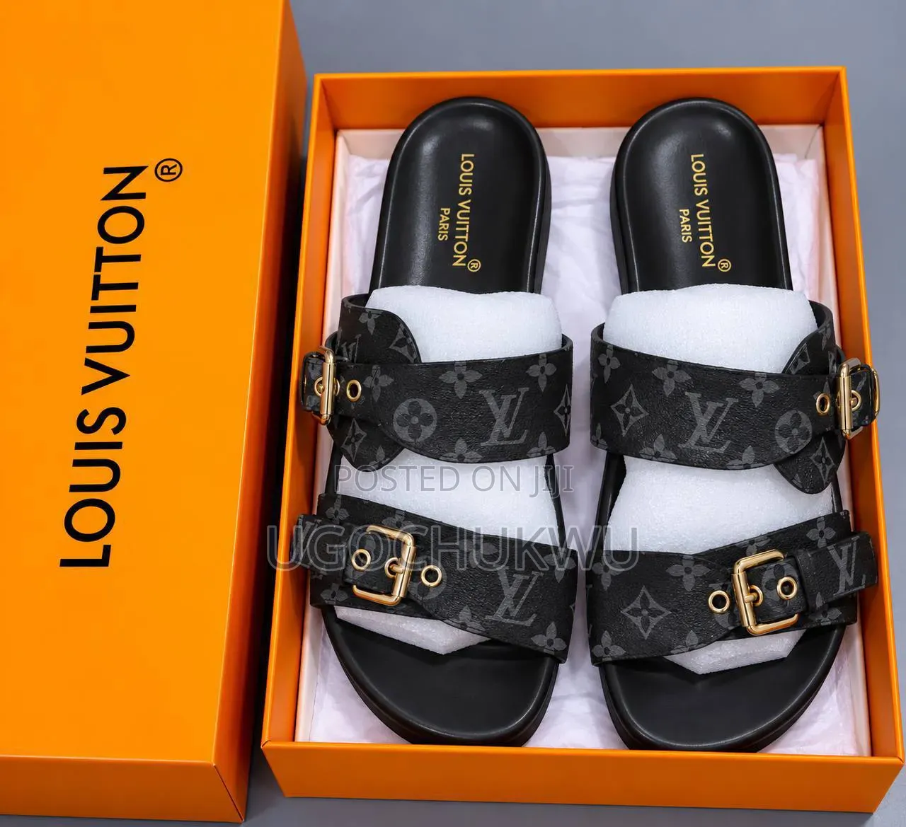 LV Buckle Slippers