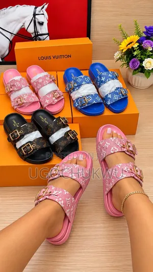 LV Buckle Slippers