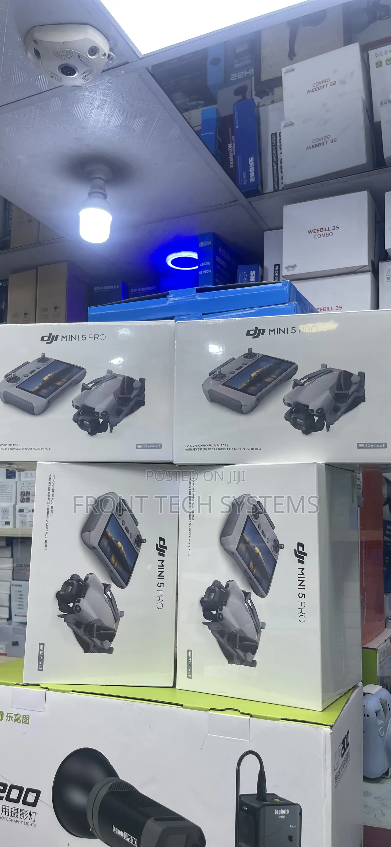 Dji Mini 5 Combo Plus + With Three Batteries