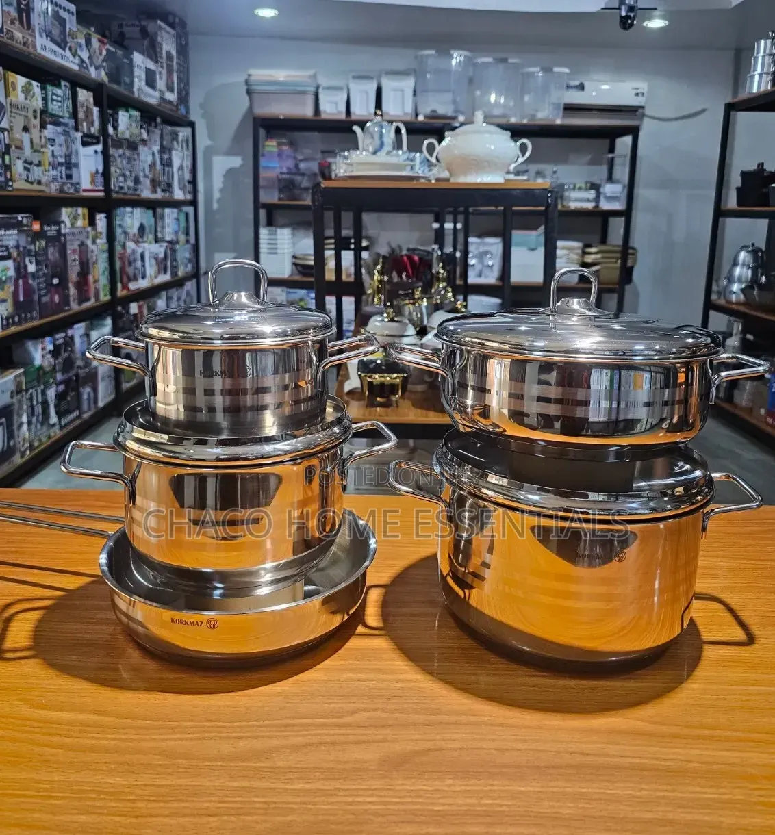 High-Quality 18/10 Stainless Steel Cookware Set