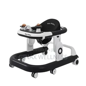 Multifunctional Baby Walker With Music, Lights & Adjustable Height