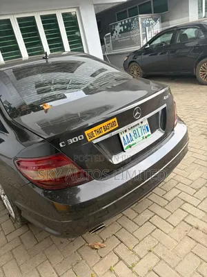 Mercedes-Benz C300 Sport Sedan AWD (3.0L 6cyl 7A) 2009 Black