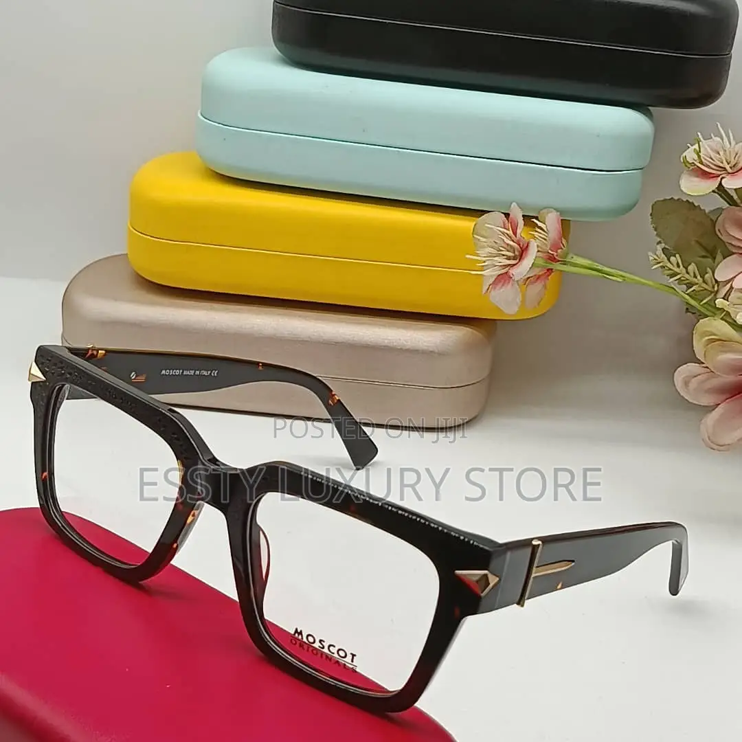 High Quality Luxury Moscot Men Glasses