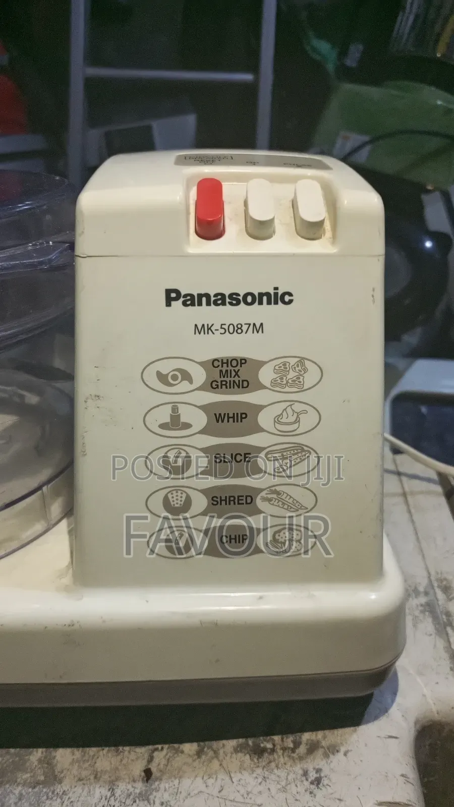 Panasonic MK-5087M Multi-Function Food Processor