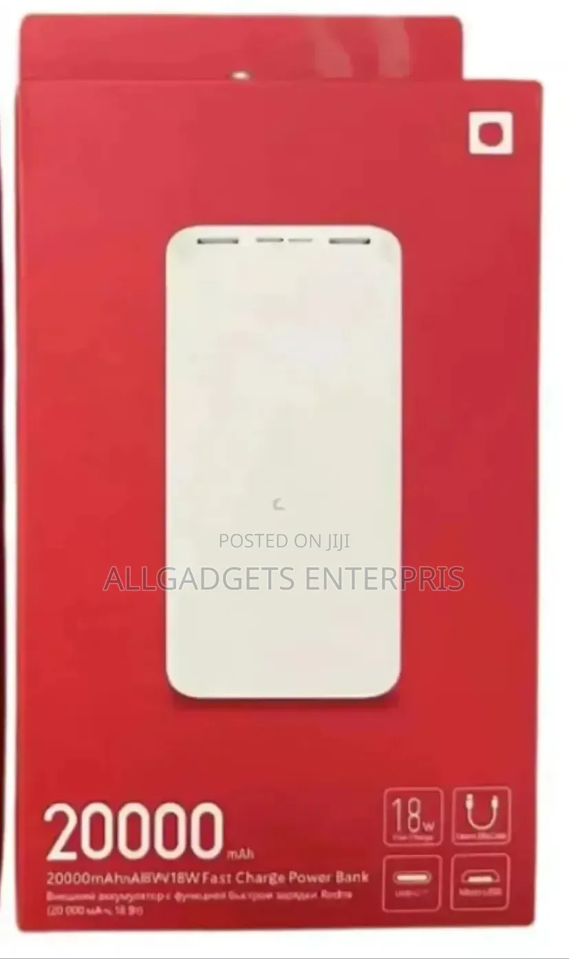 Xaomi Power Bank 20000mah