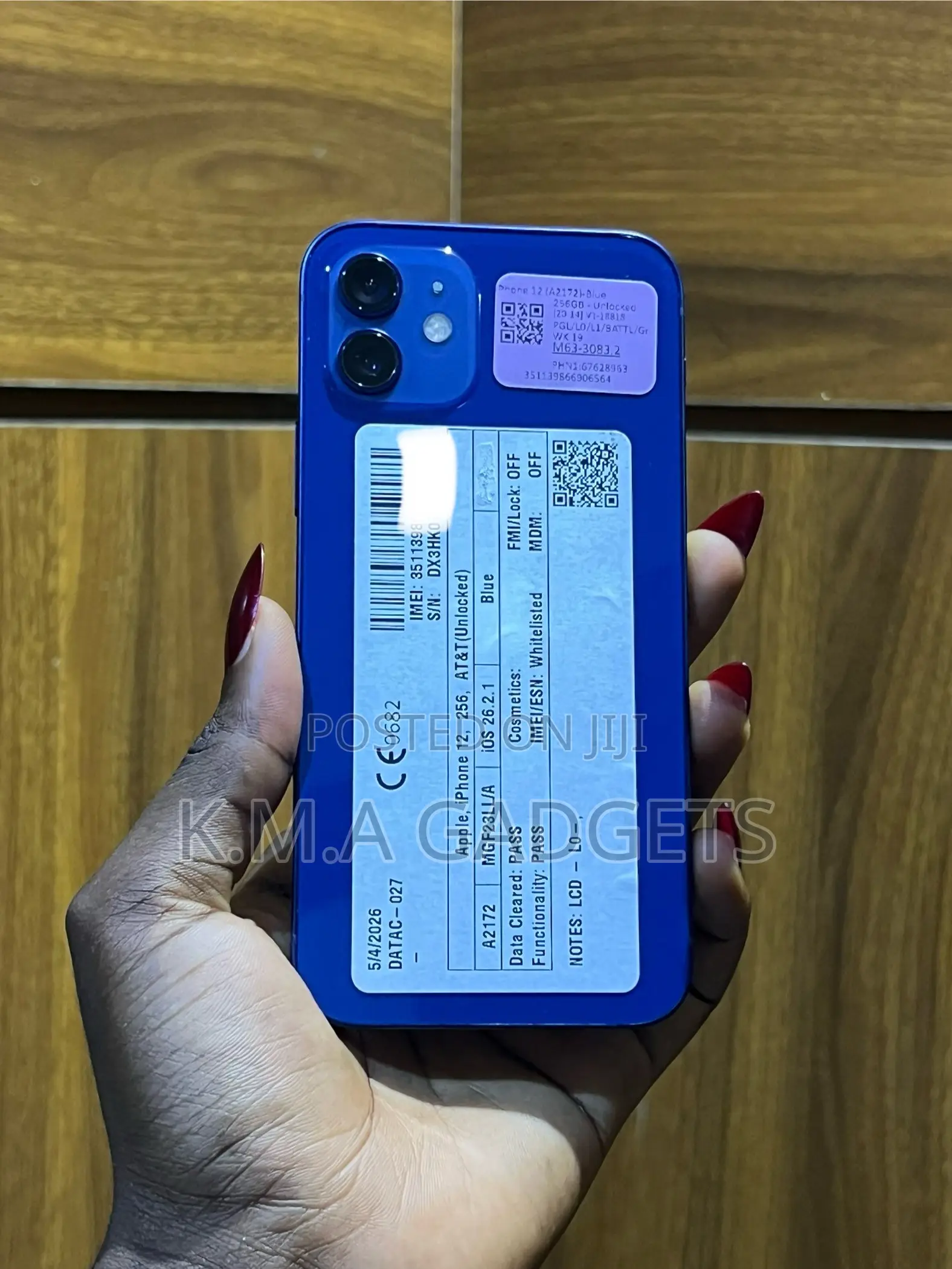 Apple iPhone 12 256 GB Blue