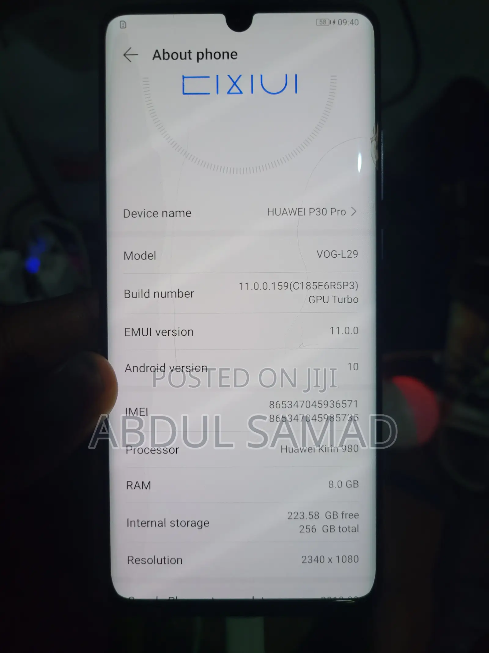 Huawei P30 Pro 256 GB Blue