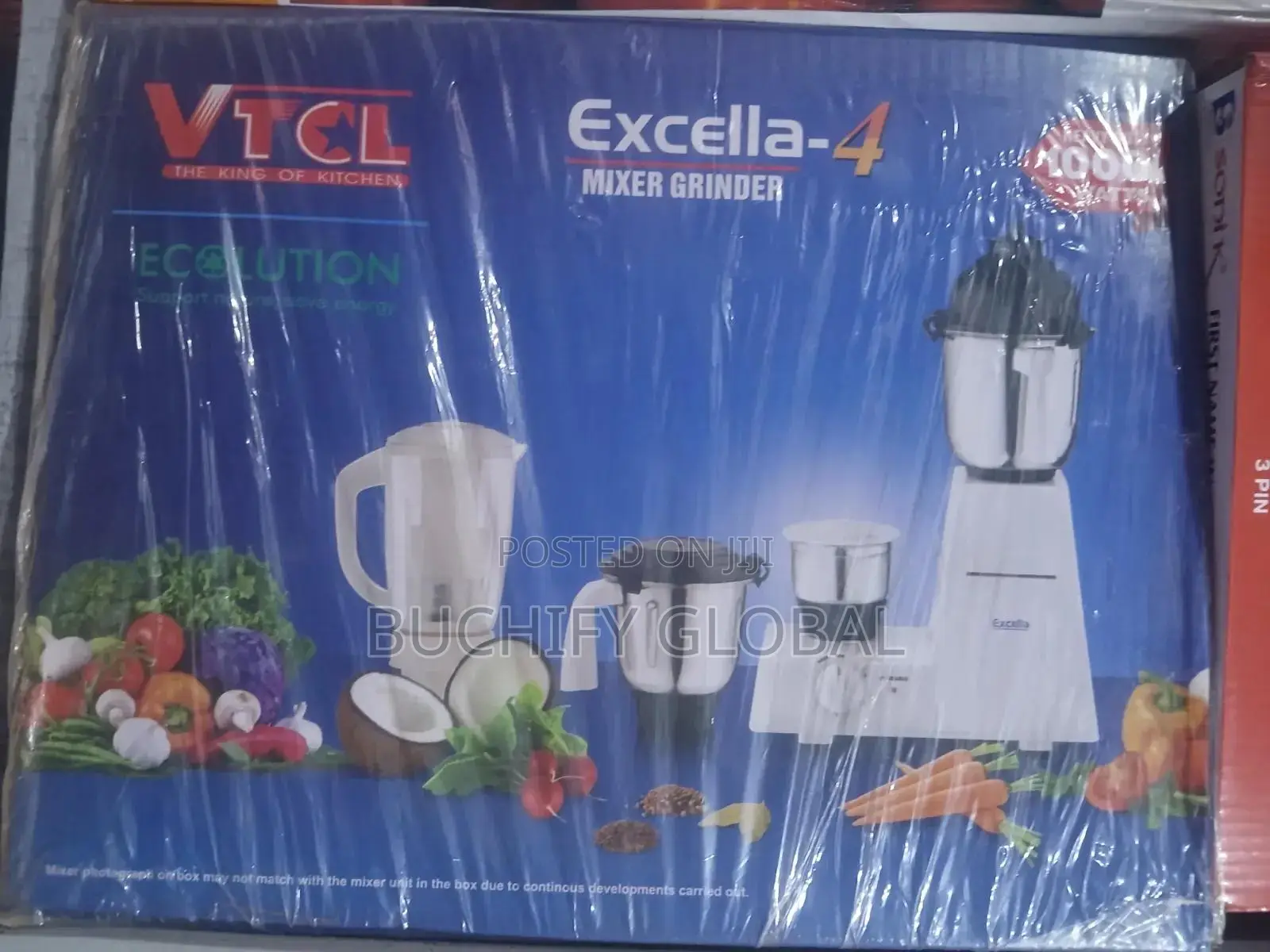 VTCL Excella Mixer Grinder 4 Jars