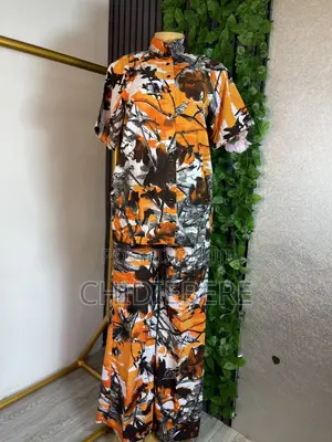 Beautiful Women’s 2 Piece With Palazzo Trouser