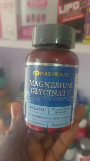 Renna’s Health Maximum Absorption Magnesium Glycinate – 90 Capsules