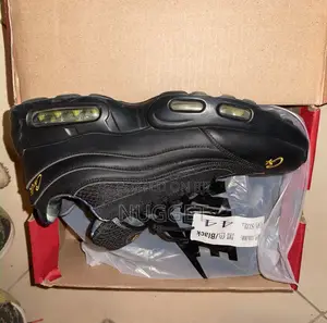 Nike Corteiz Black With Yellow Color Way Sneaker