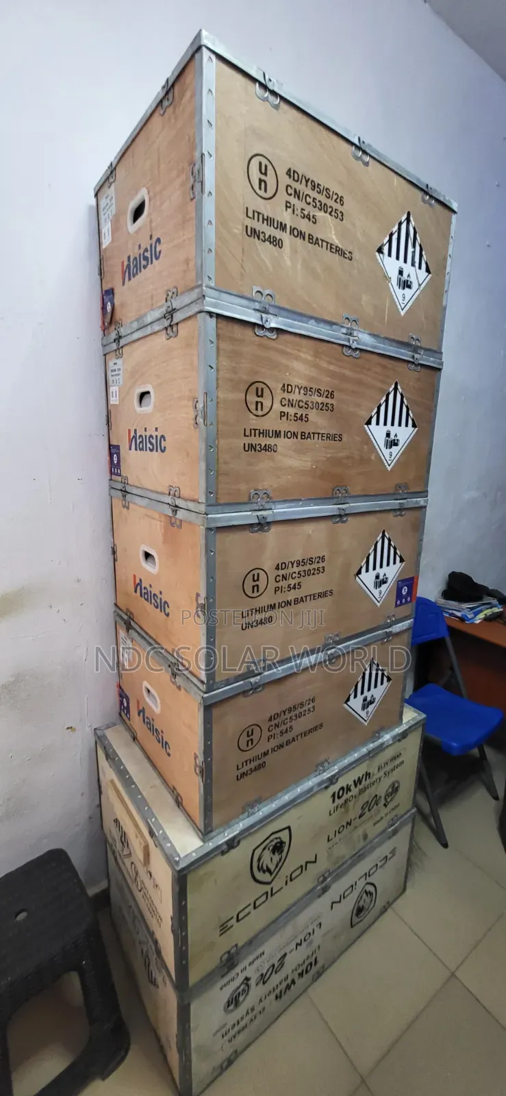 8kw Haisc Solar Lithium Battery 24v