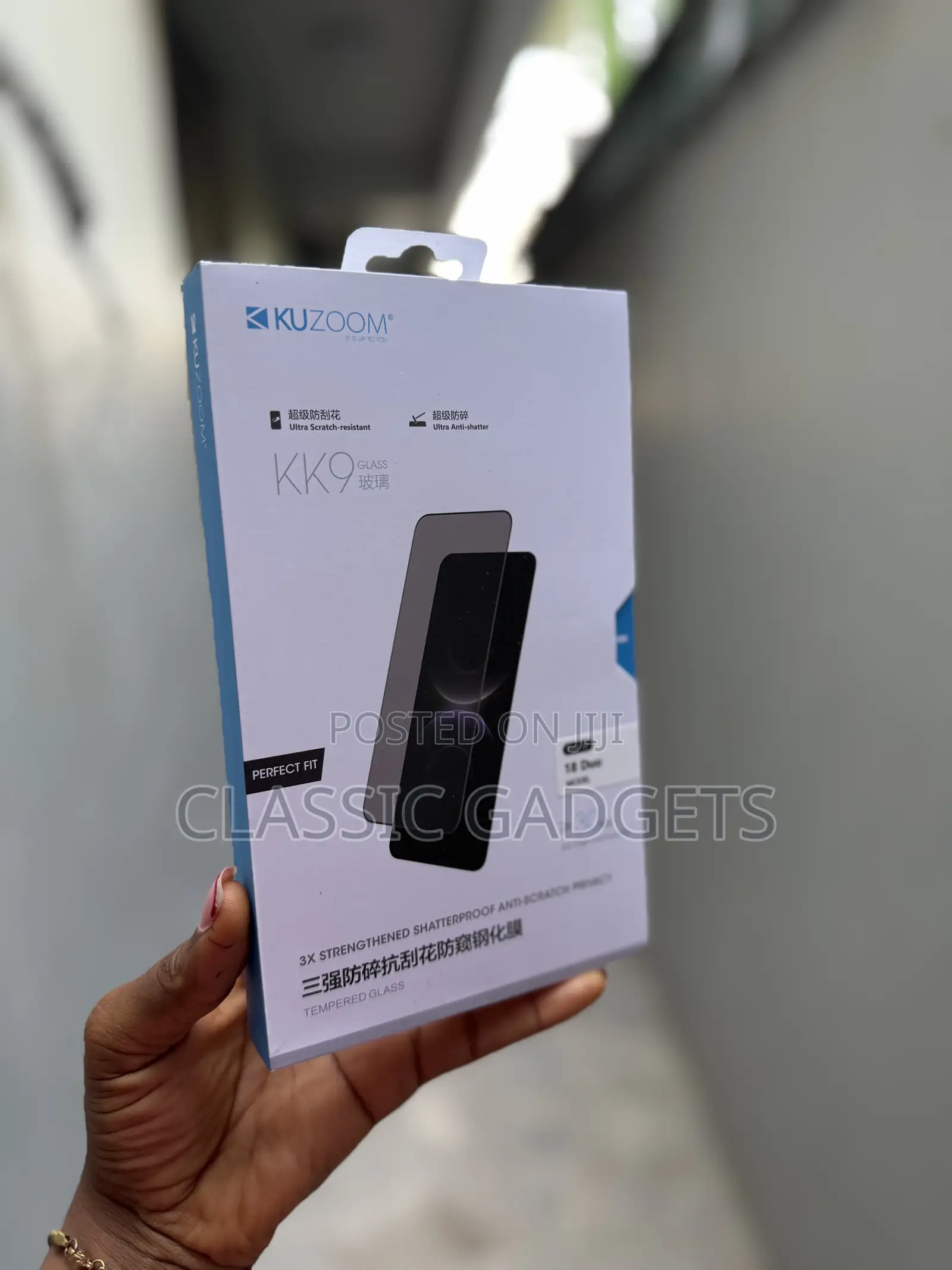 Kuzoom Kk9 Privacy Anti-Scratch Screen Protector for iPhone Duo