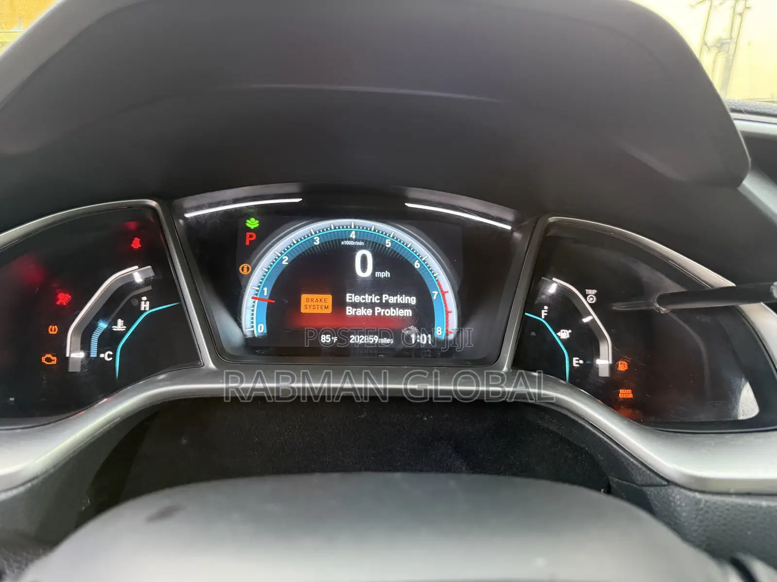 Honda Civic 2017 Gray