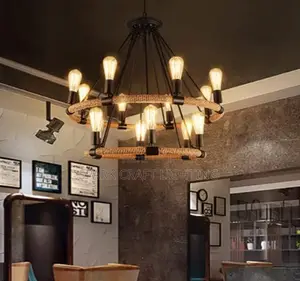 The Emberwood Halo Chandelier