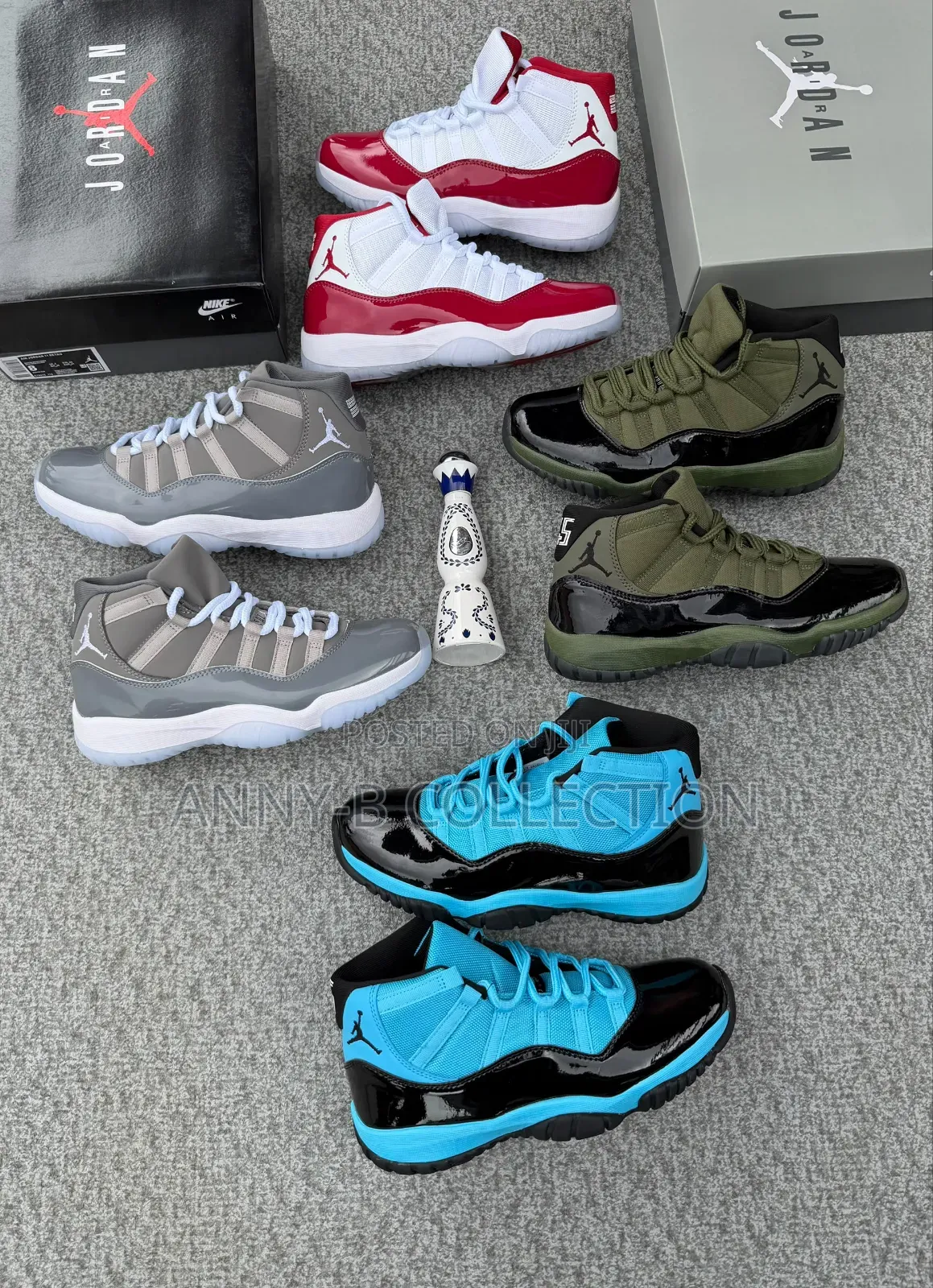 Faux Jordan Ankle Sneakers