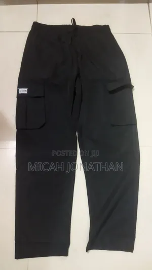 New Black Combat Joggers XL Size