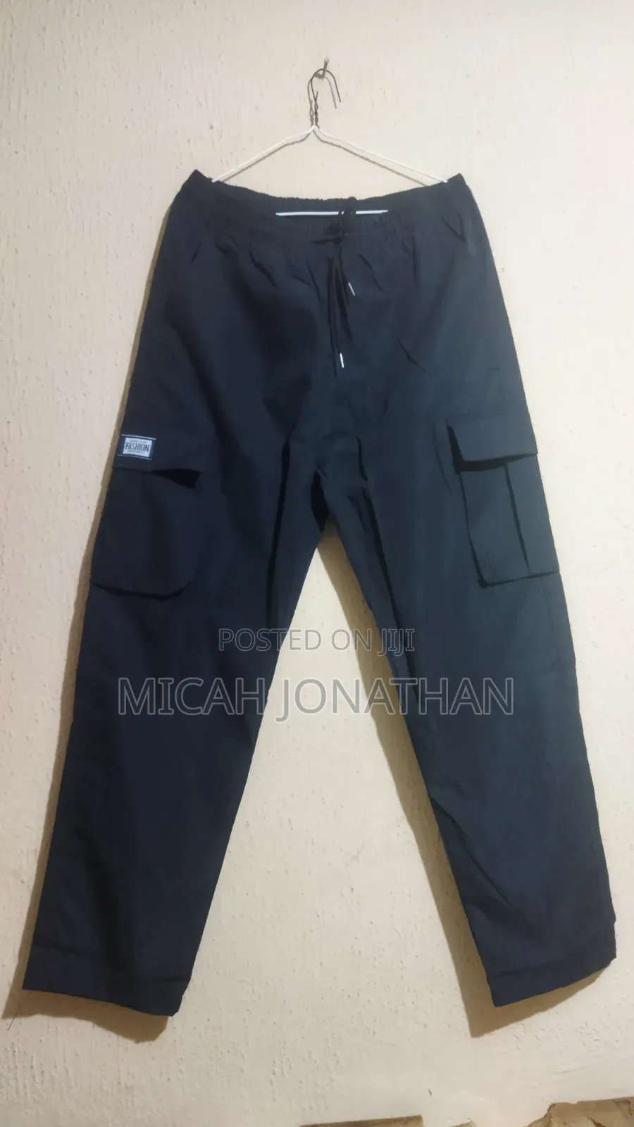 New Black Combat Joggers XL Size