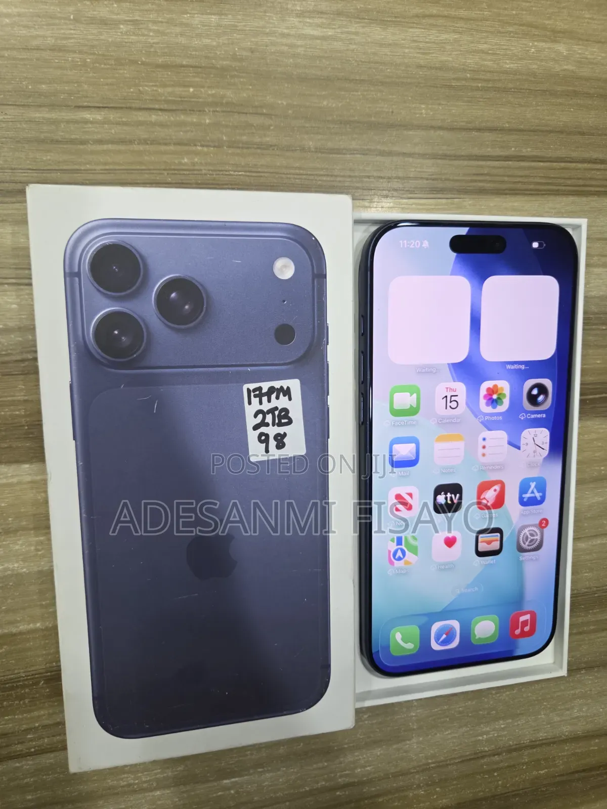 Apple iPhone 17 Pro Max 2 TB Blue