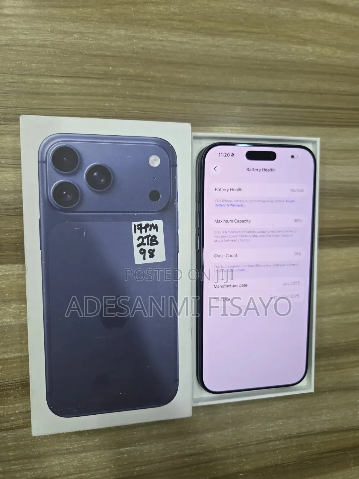 Apple iPhone 17 Pro Max 2 TB Blue