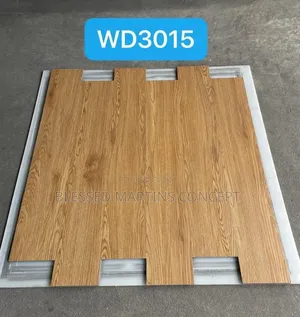 15*90cm Vynil Laminated Wooden Flooring 2mm Thickness
