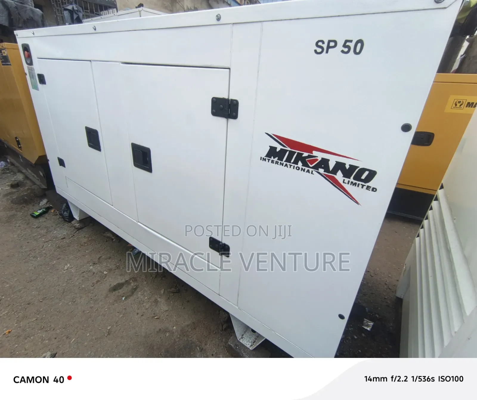 50 Kva Mikmikano Generator