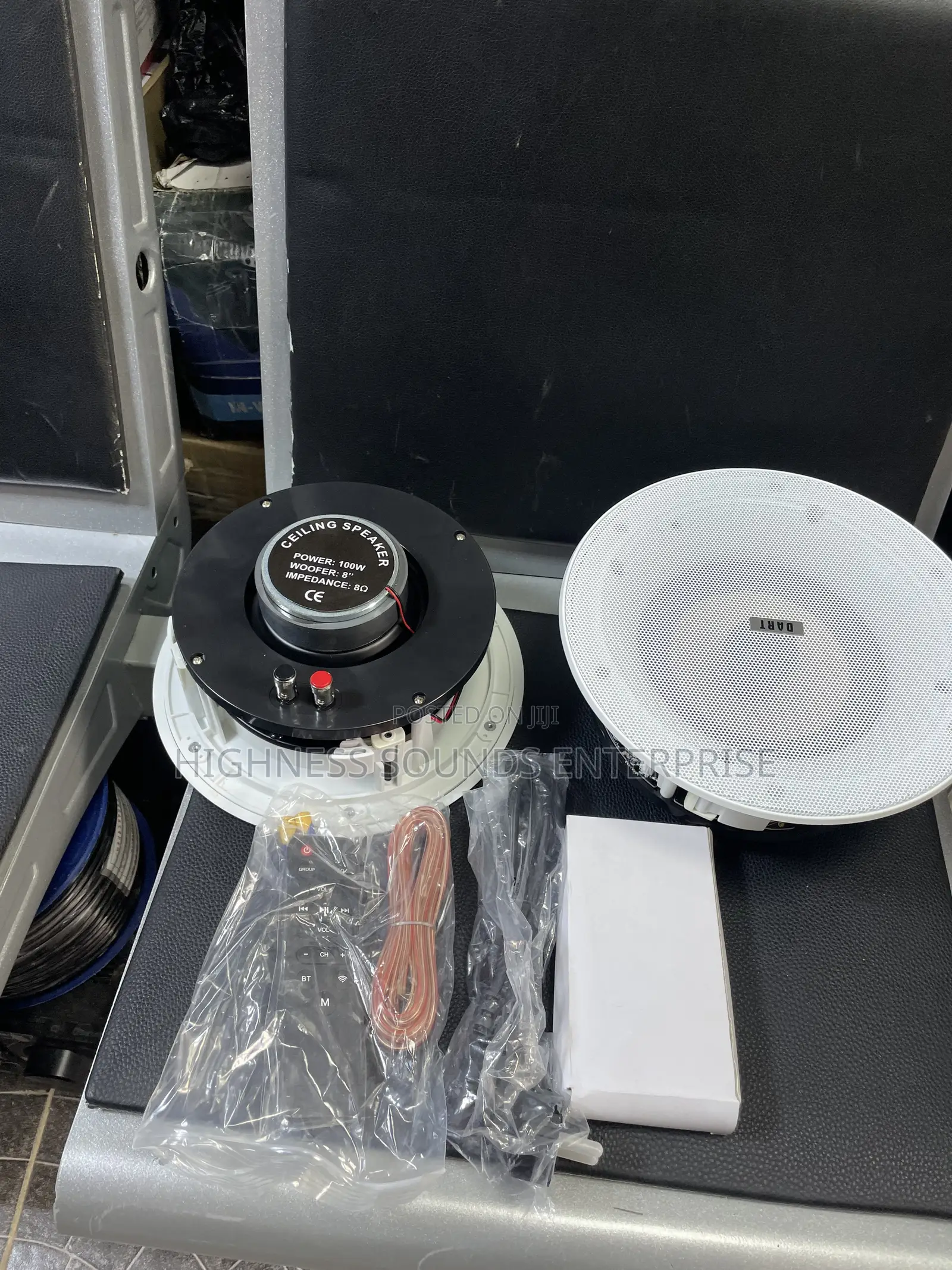200w 2in1 WiFi and Bluetooth Frameless Ceiling Speaker