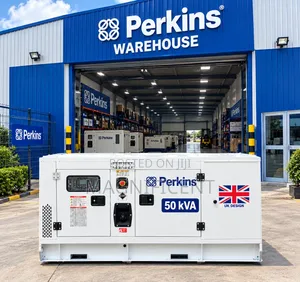 50 kVA UK Design Perkins Silent Diesel Generator Heavy-Duty Power