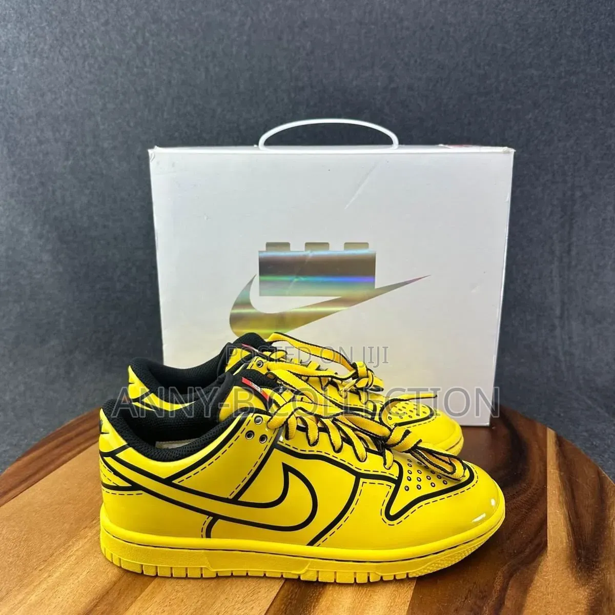 Yellow Lego Nike SD Dunk Sneakers