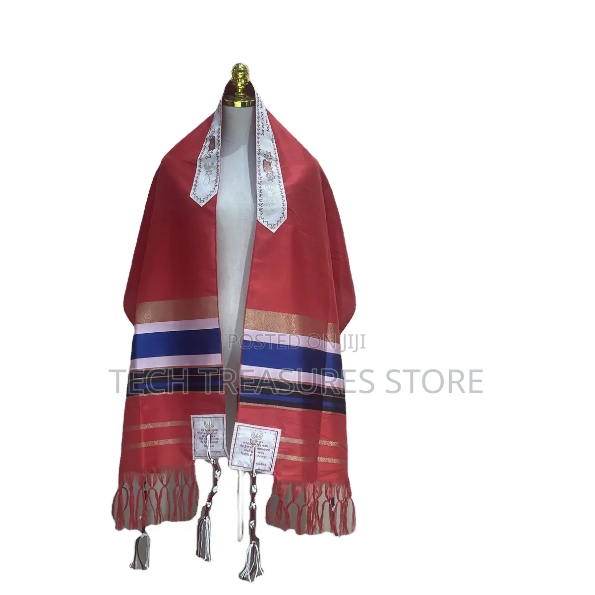 Jerusalem Shawl Red