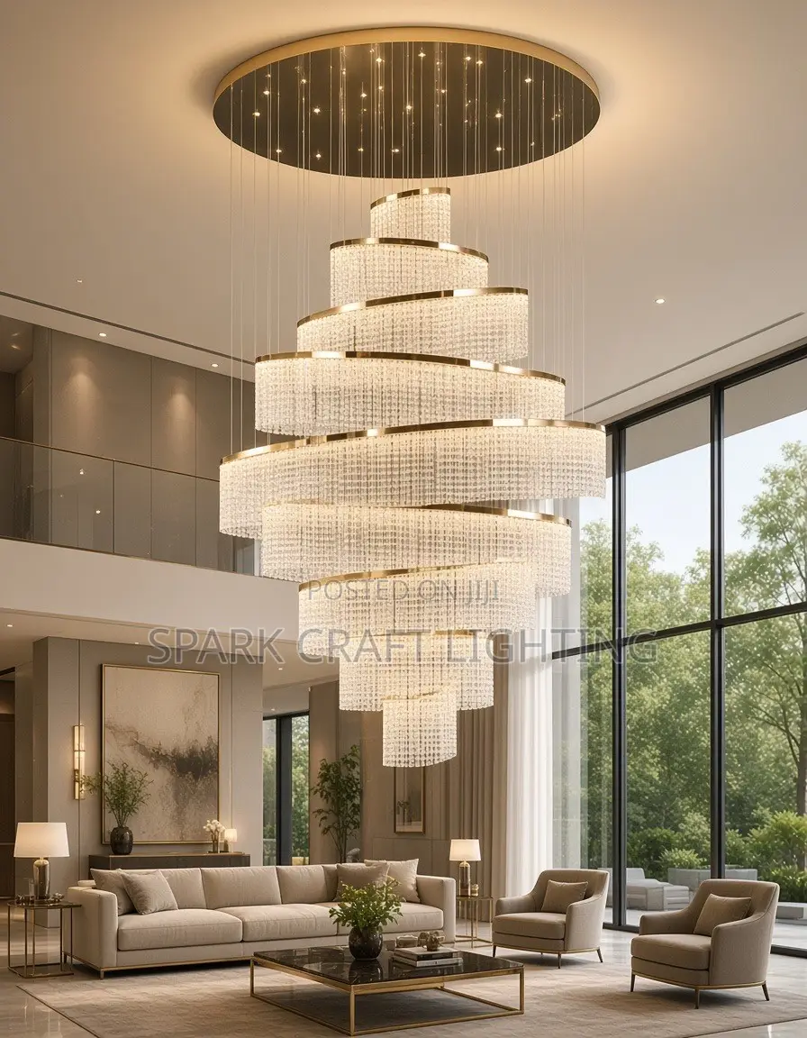 Imperial Cascade Crystal Chandelier