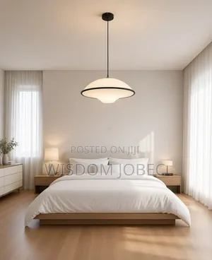 Modern Saucer- Or UFO-style Pendant Light