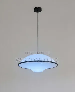 Modern Saucer- Or UFO-style Pendant Light