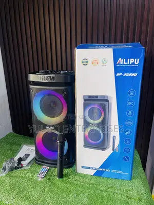 Ailipu Rechargeable Mobile Speaker With Wireless Microphone