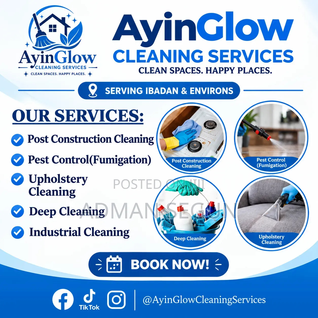 Professional Cleaning & Fumigation Services in Ibadan – AyinGlow