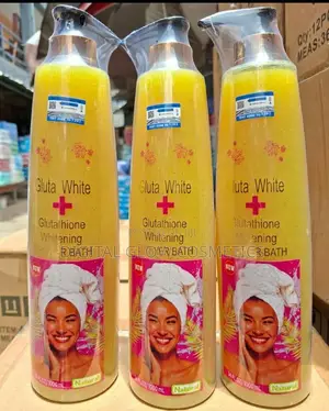 Gluta White Shower Bath