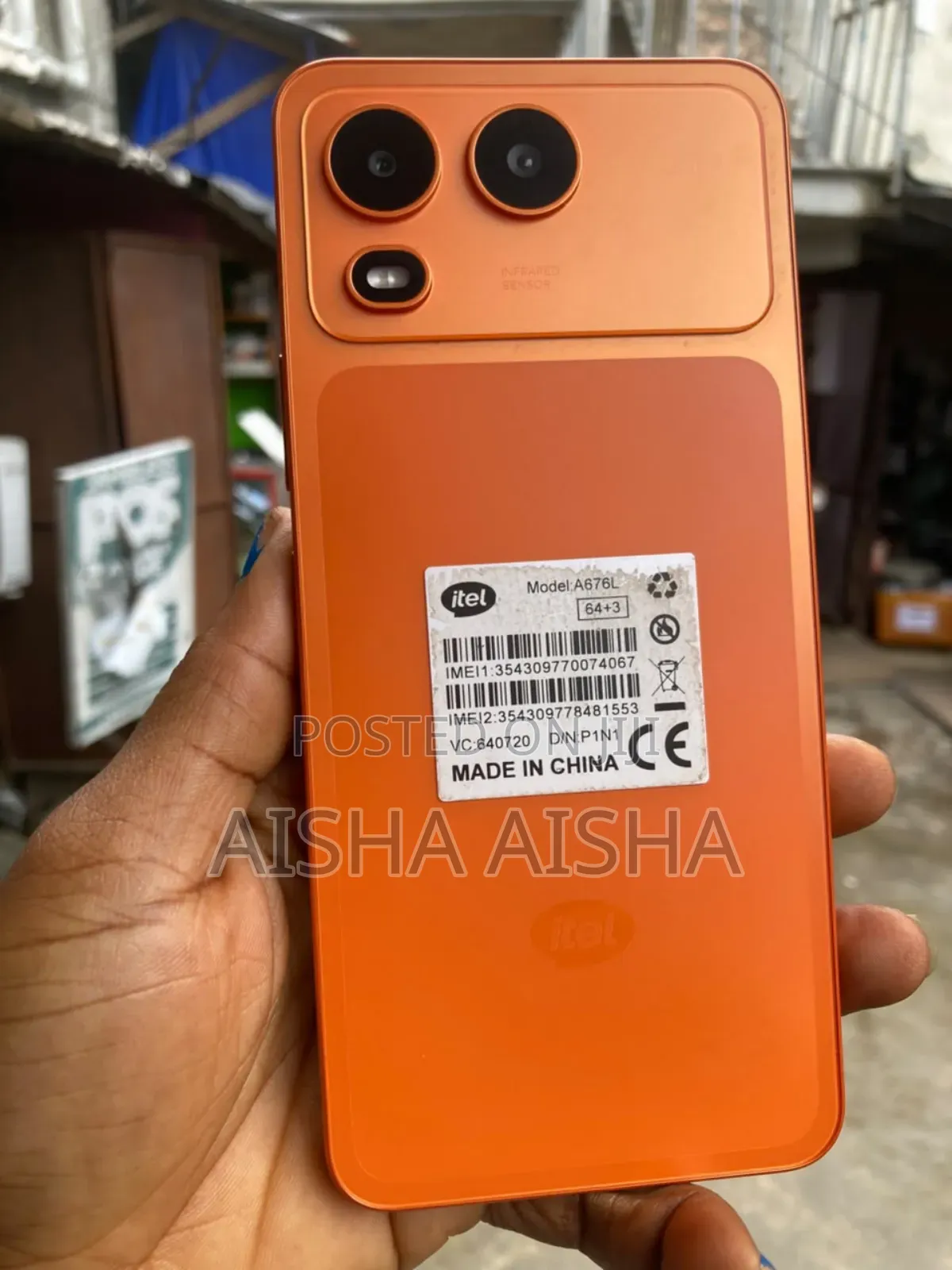 Itel A200+ 64 GB Orange