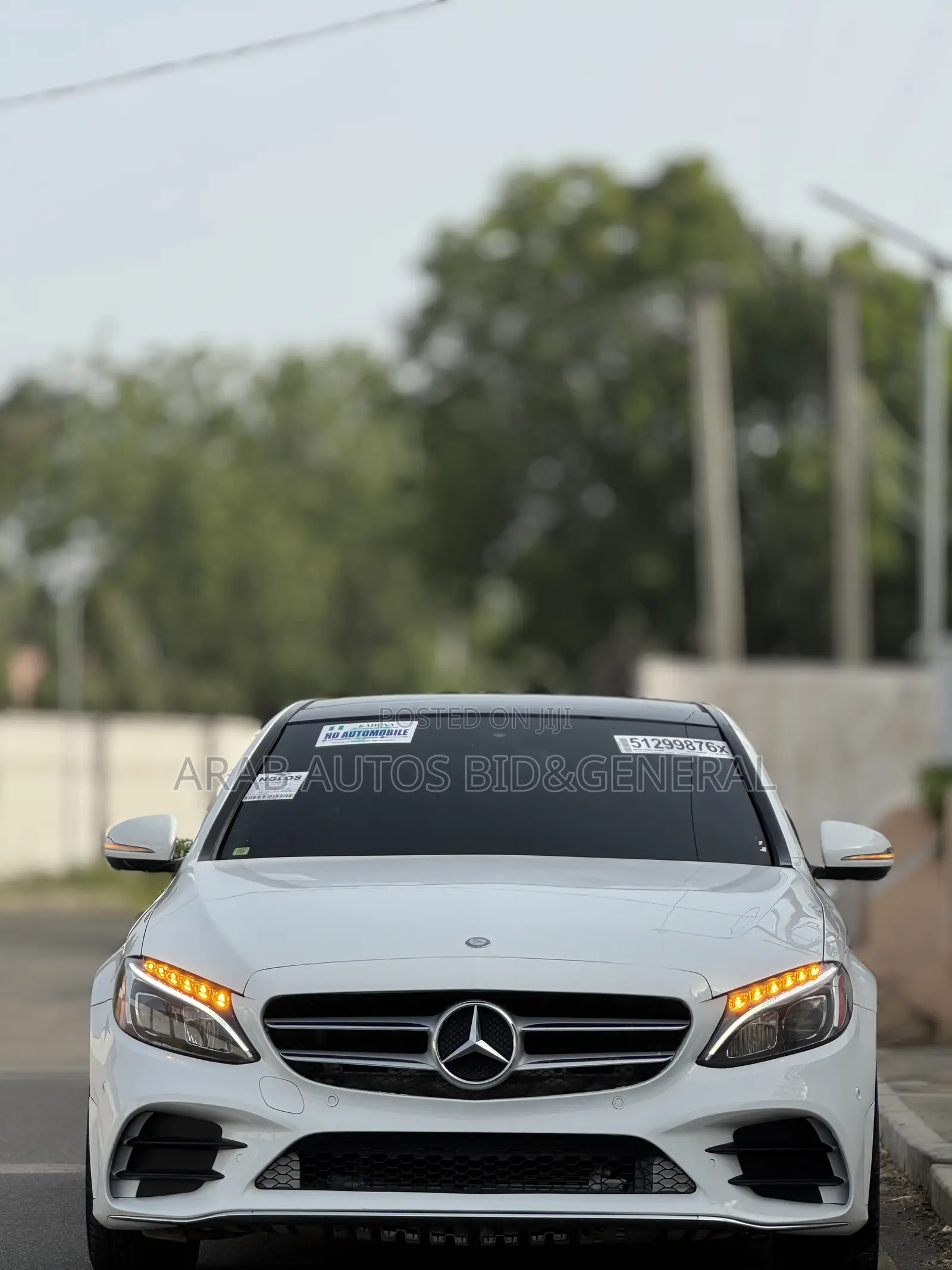 Mercedes-Benz C300 2015 White