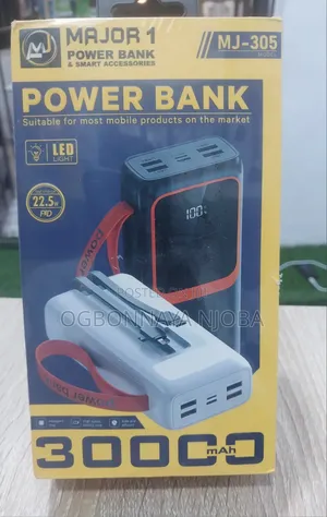 30mAh Major 1 Power Bank